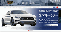 Desktop Screenshot of dahlford.com